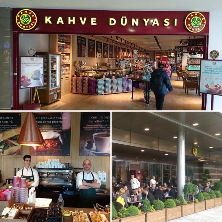 Kahve Dünyası, Bükreş Mall Vitan’da Açtığı Mağaza ile Romanya