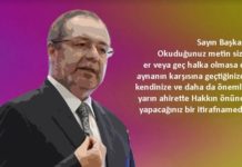 15 Temmuz’un 10. Yılı Münasebetiyle Emekli Diyanet İşleri Başkanı’nın Konuşması