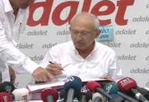 Kılıçdaroğlu Canlı Yayında Dilekçeyi Imzaladı; CHP, Hileli Referandumu AİHM’e Taşıyor