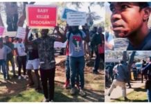 Erdoğan’ın Korumaları Bu Sefer Güney Afrika’da Protestocu Dövdü