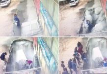 ÇÖKEN KALDIRIM, DOKTOR VE HEMŞİREYİ BÖYLE YUTTU