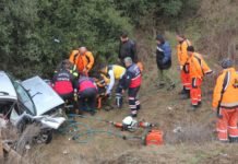 CEZAEVİ DÖNÜŞÜ KAZA: BİRİ ÇOCUK, DÖRT YARALI