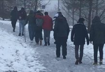 TÜRKİYE’DEKİ ZULÜMDEN KAÇAN MÜLTECİLER İÇİN BELÇİKA’DAN ALMANYA’YA YÜRÜYORLAR