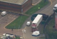 Tır dorsesinde bulunanlar Çin vatandaşıymış