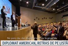 Kandil programında Amerikalı diplomatı kürsüden indirdiler