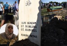 ROMANYA ELİFE ABLASINI EBEDİYETE UĞURLADI