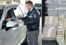 Ukraynalı ailenin aracında 1,6 milyon dolar para çıktı