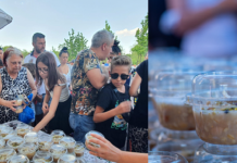 ADVU gönüllüleri Bükreş’te 2 bin paket aşure dağıttı