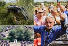 Yaşlı dublörün tehlikeli gösterisini binlerce kişi heyecanla izledi