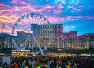 Bükreş’te Crăciun pazarı açıldı