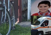 Bisikletini şişirmeye çalışırken hayatını kaybetti