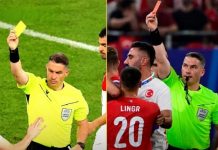 Tek maçta verdiği 18 kartla UEFA tarihine geçti!