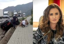 Aracı kaza geçiren Aile Bakanı hastaneye kaldırıldı