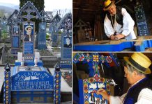 Romanya’nın neşeli mezarlığı ziyaretçi akınına uğruyor