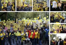 Türkiye’deki hukuksuzluklar Strazburg’da protesto edildi