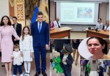 Dünya Prematüre Günü etkinliğine katılan Grădinaru, gözyaşlarını tutamadı