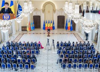 Bükreş’teki yabancı diplomasi şeflerine seslenen Cumhurbaşkanı Dan: ”Yeni yılın barış getirmesini diliyorum”