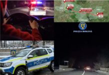 Sibiu’dan çaldığı araba ile Arad’taki babasını görmeye giden 12 yaşındaki çocukla polis arasında 70 km. kovalamaca yaşandı!