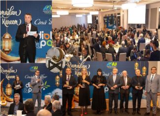 Ramazan’ın son iftarı ‘diyalog ve barış’ ödülleri ile taçlandı