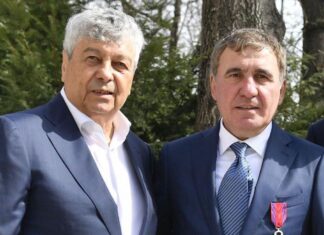 Lucescu’nun ardından gözyaşlarını tutamayan Hagi, “O, babam gibiydi.. Hoşça kal Mircea amca”